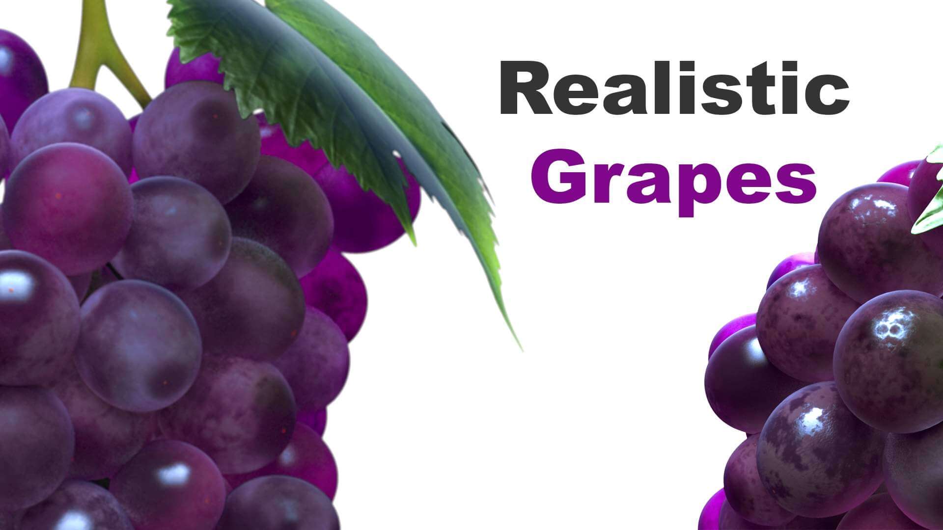 Grapes 3D Model by