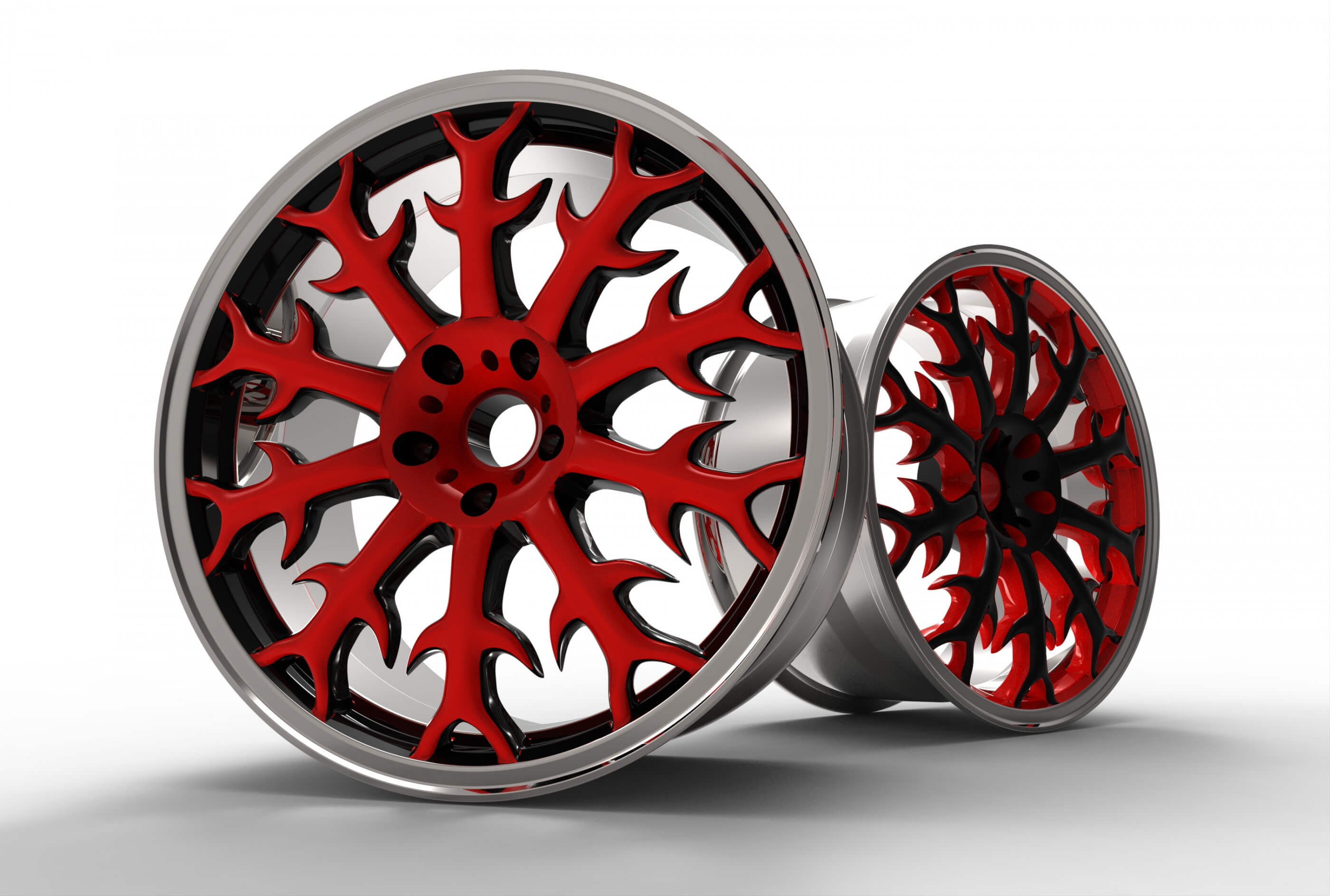 Car Rim - 3D Print Model by 3dsldworks