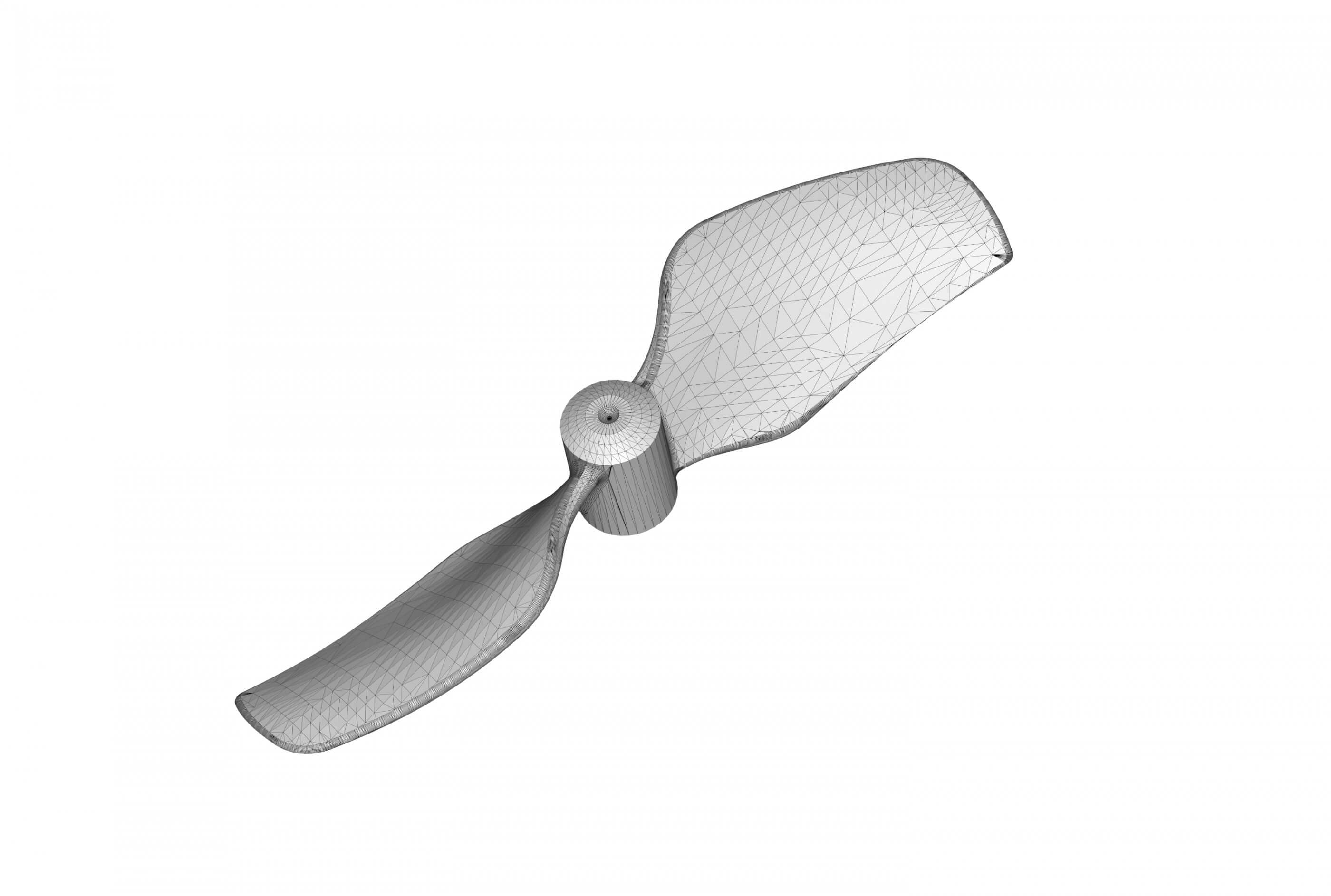 RC Drone Propeller 3D Print Model by 3dsldworks
