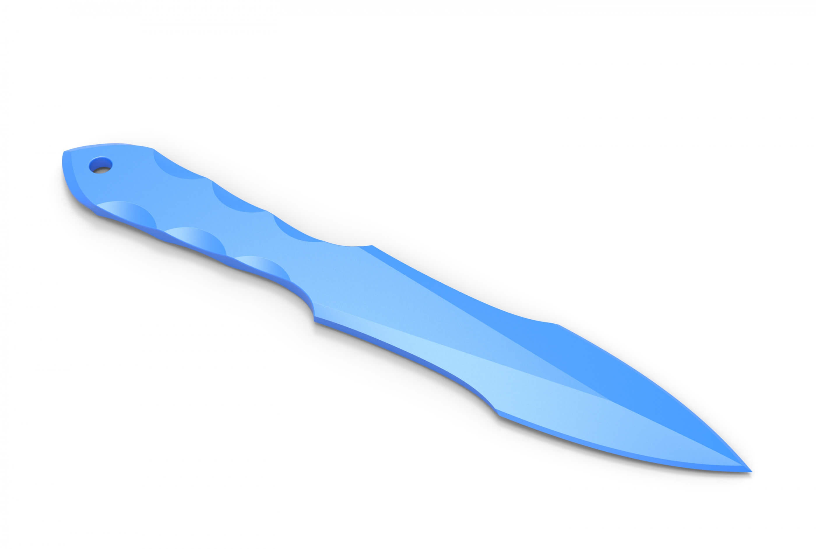 Throwing Knife 3D Model by 3dsldworks