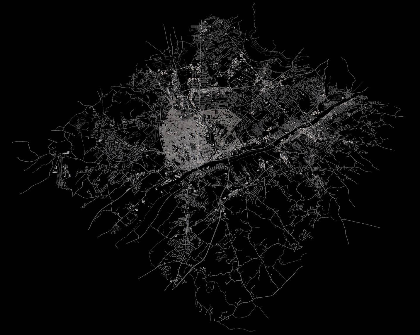 Albany New York 3D Model by 3dstudio