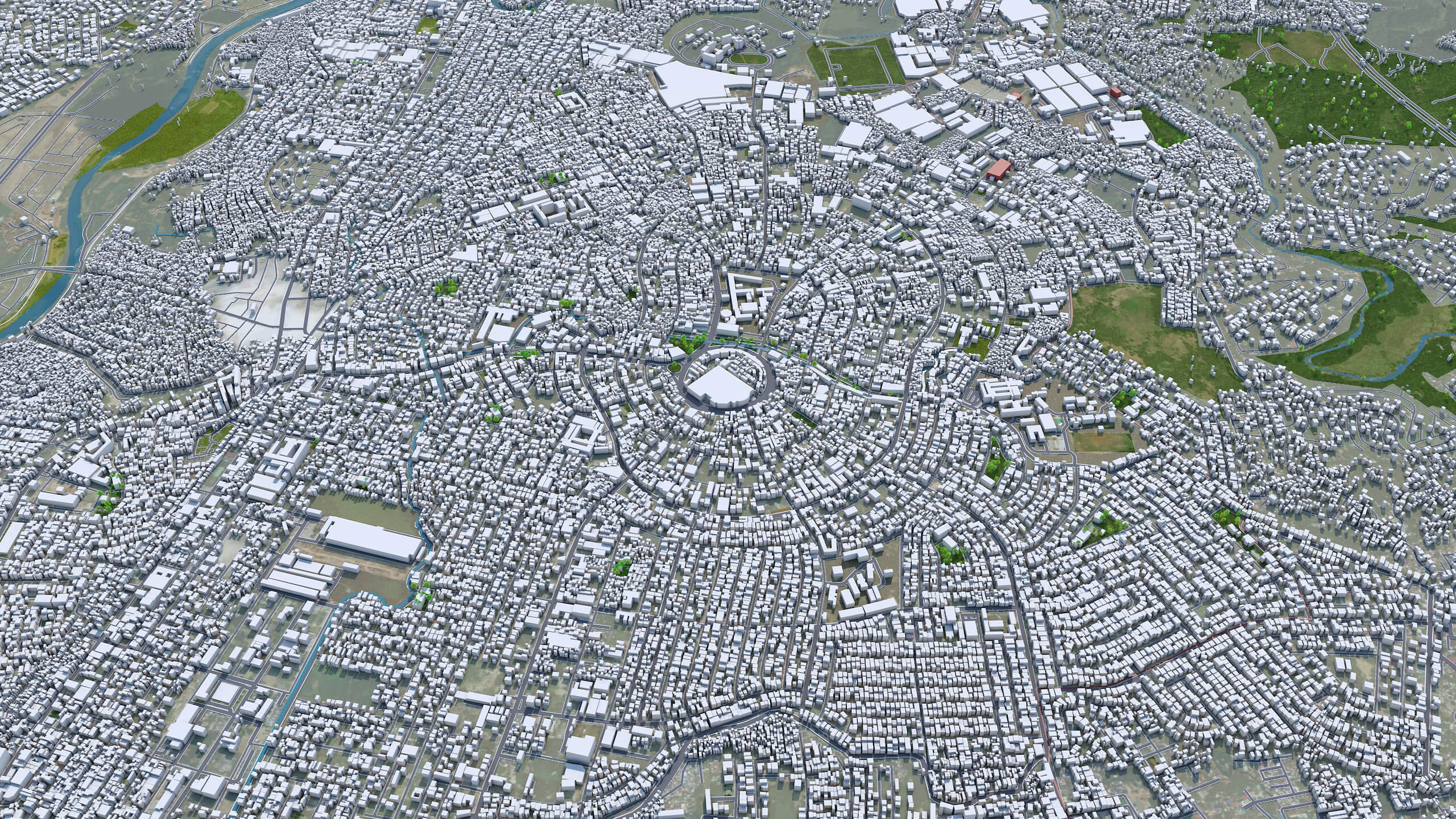 Antipolo City Rizal Philippines 3D Model 30km by 3dstudio
