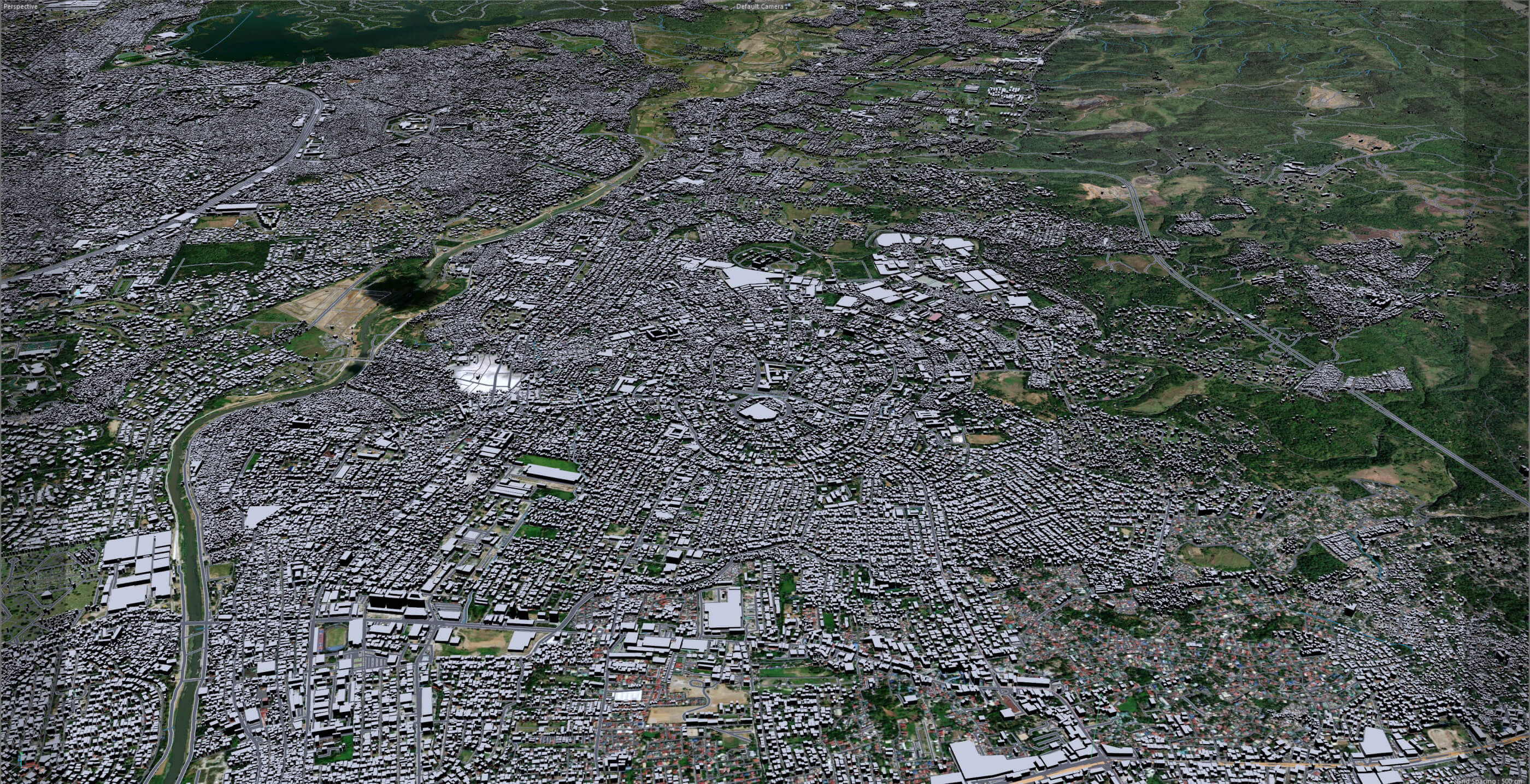 Antipolo City Rizal Philippines 3D Model 30km by 3dstudio