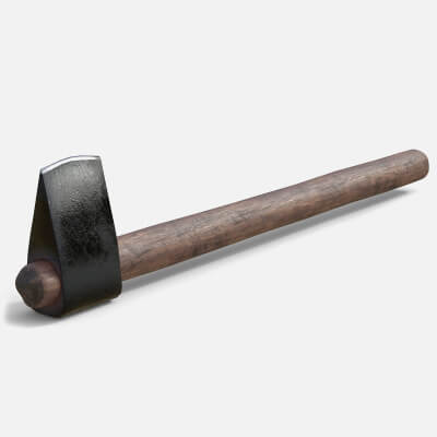 Axe Tool 3d model by 3dstudio