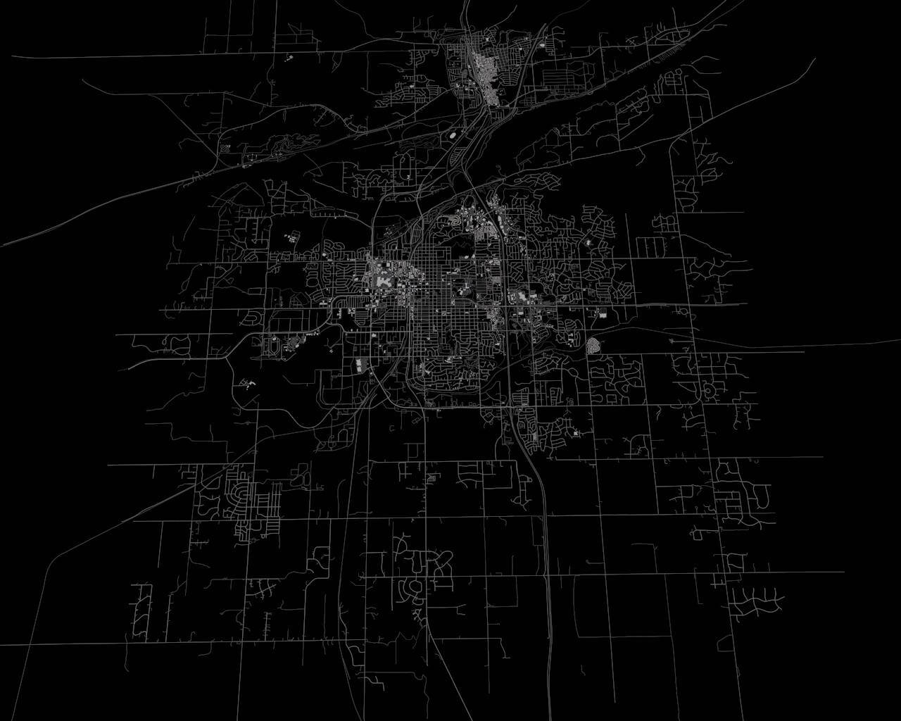 Bismarck North Dakota 3D Model by 3dstudio
