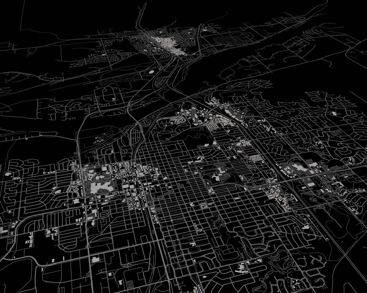 Bismarck North Dakota 3D Model by 3dstudio