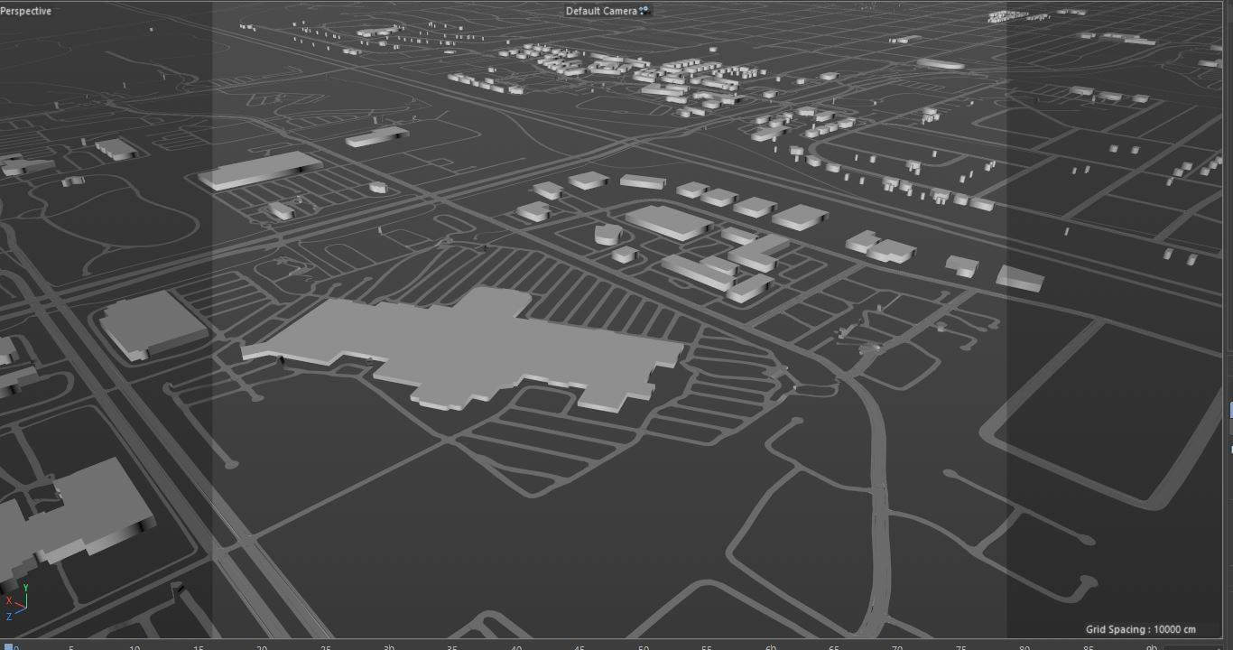 Bismarck North Dakota 3D Model by 3dstudio