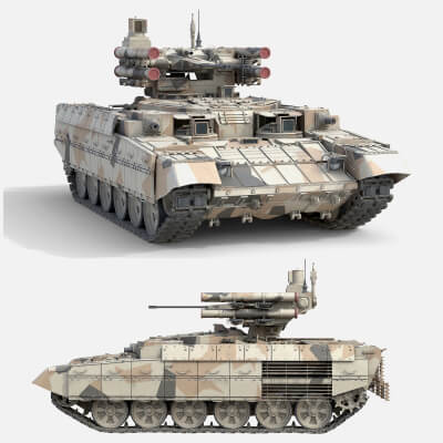 Bmpt Terminator - 3D Model by 3dstudio