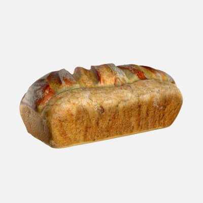 Bread 10 3D Model by 3dstudio