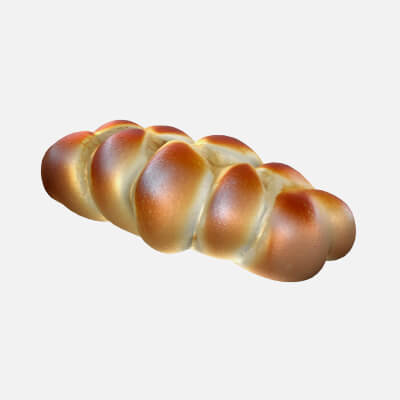 Bread 12 3D Model by 3dstudio