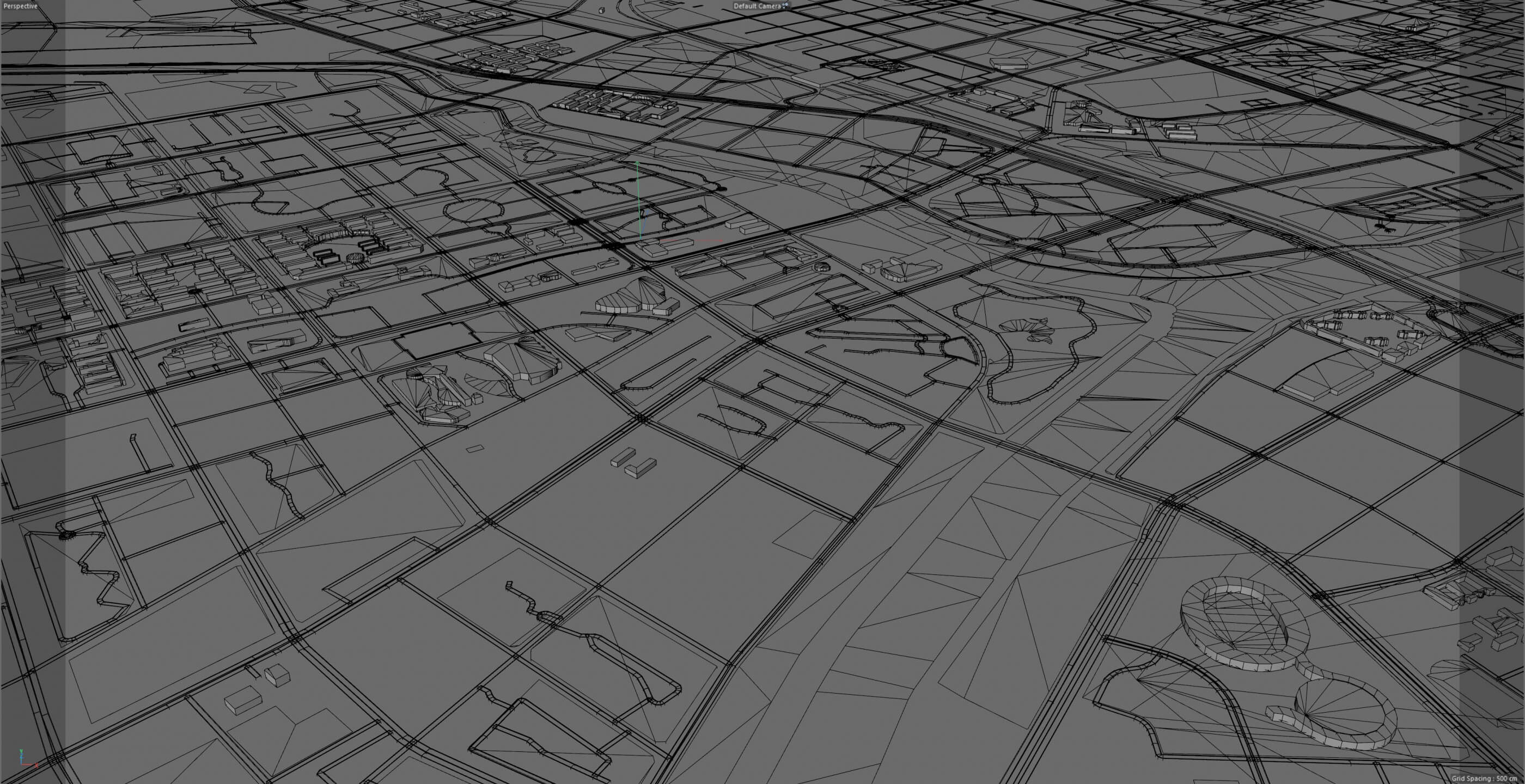 Chifeng Inner Mongolia City China 3D Model 35km by 3dstudio