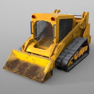 Model Track Log Loader Compact Track Loader - 3D Model by 3dstudio