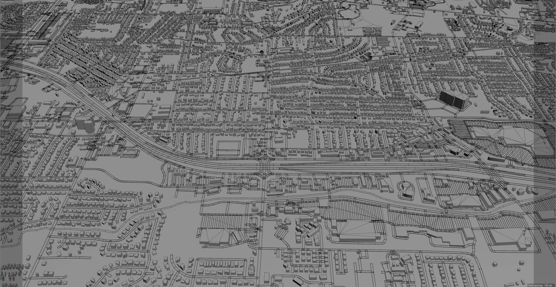 Killeen, Texas USA 25km 3D Model by 3dstudio