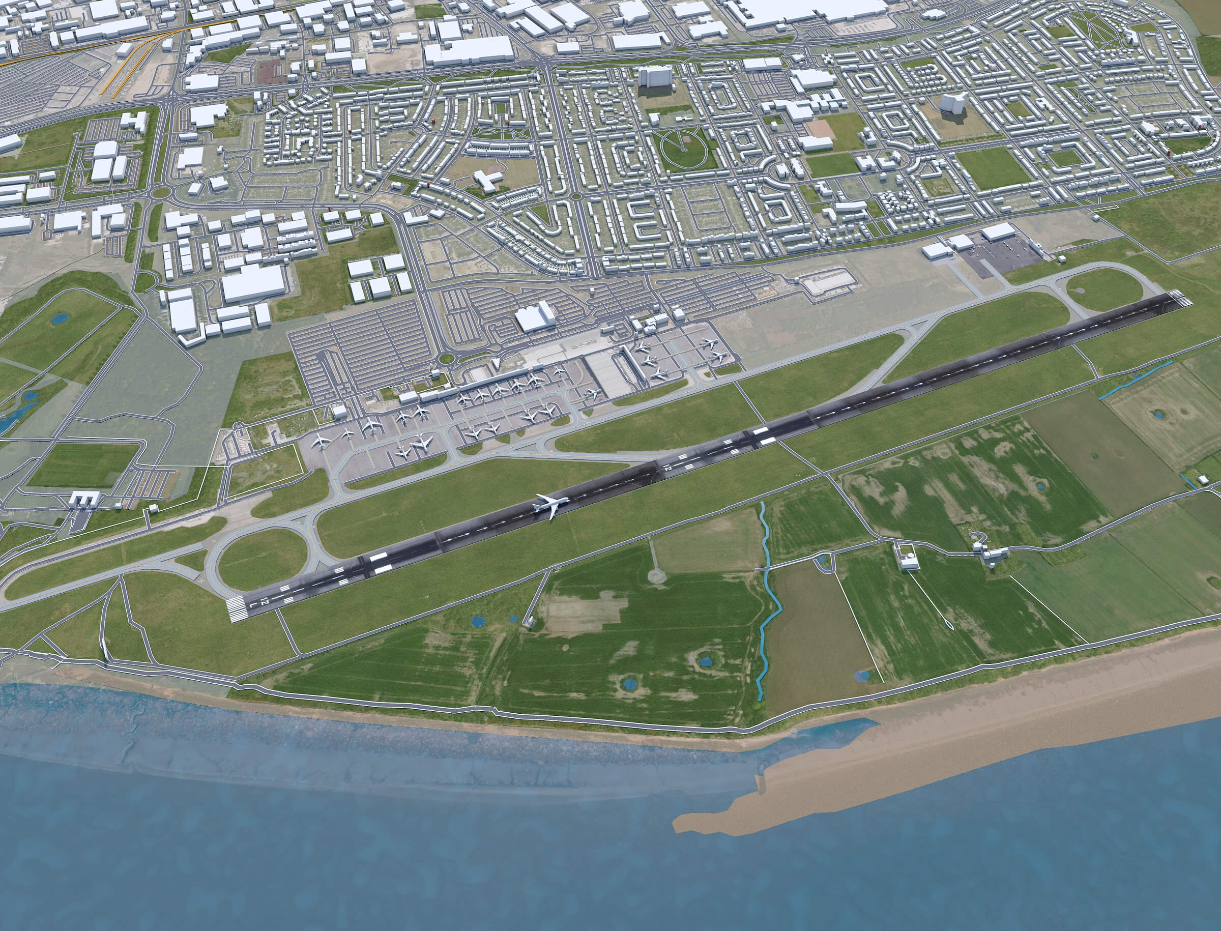 Liverpool John Lennon Airport 10km 3D Model By 3dstudio liverpool-john-lennon-airport-10km-3d-model-by-3dstudio