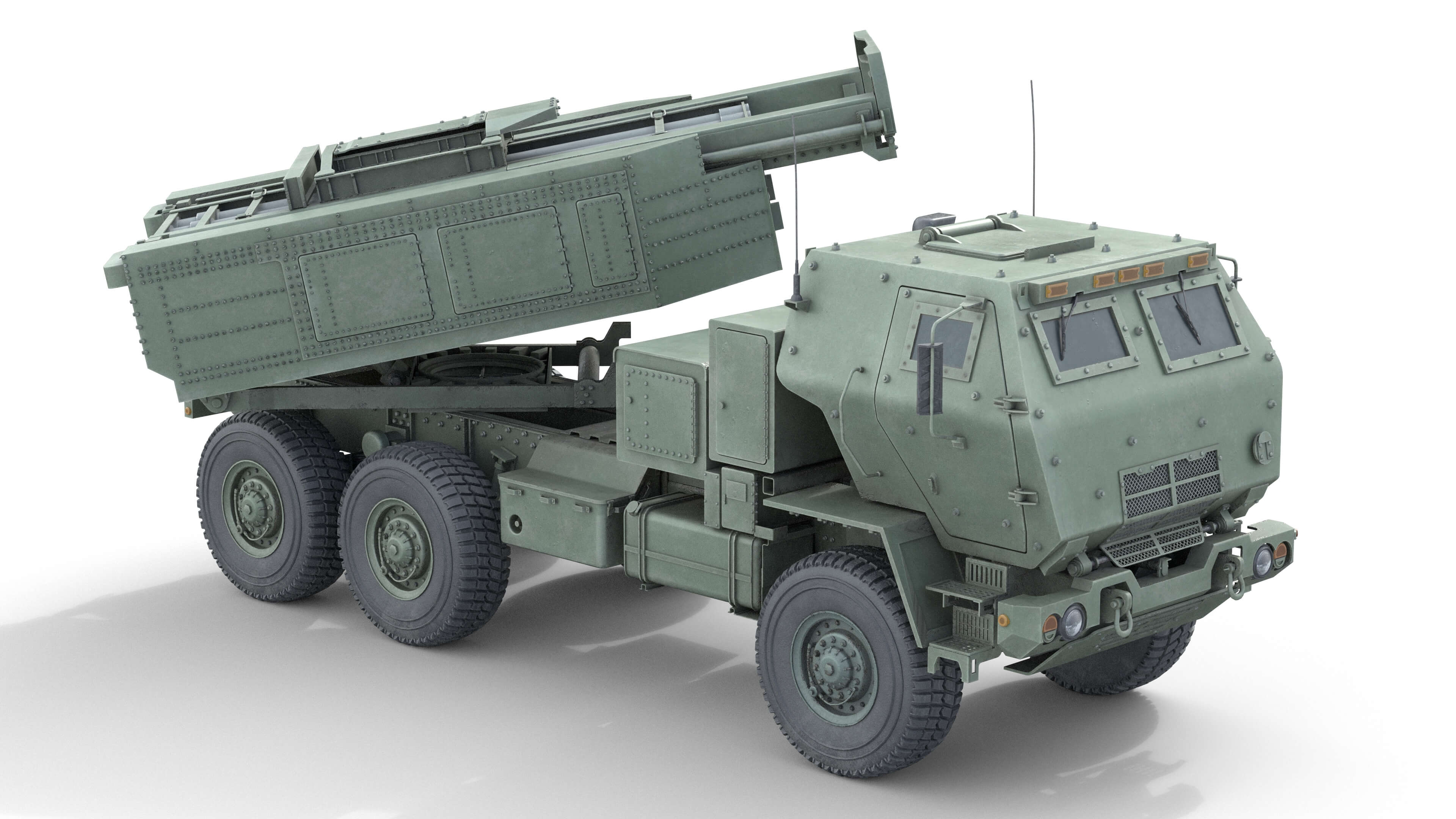 Lockheed M142 Engine M142 High Mobility Artillery Rocket System - 3D Model by 3dstudio