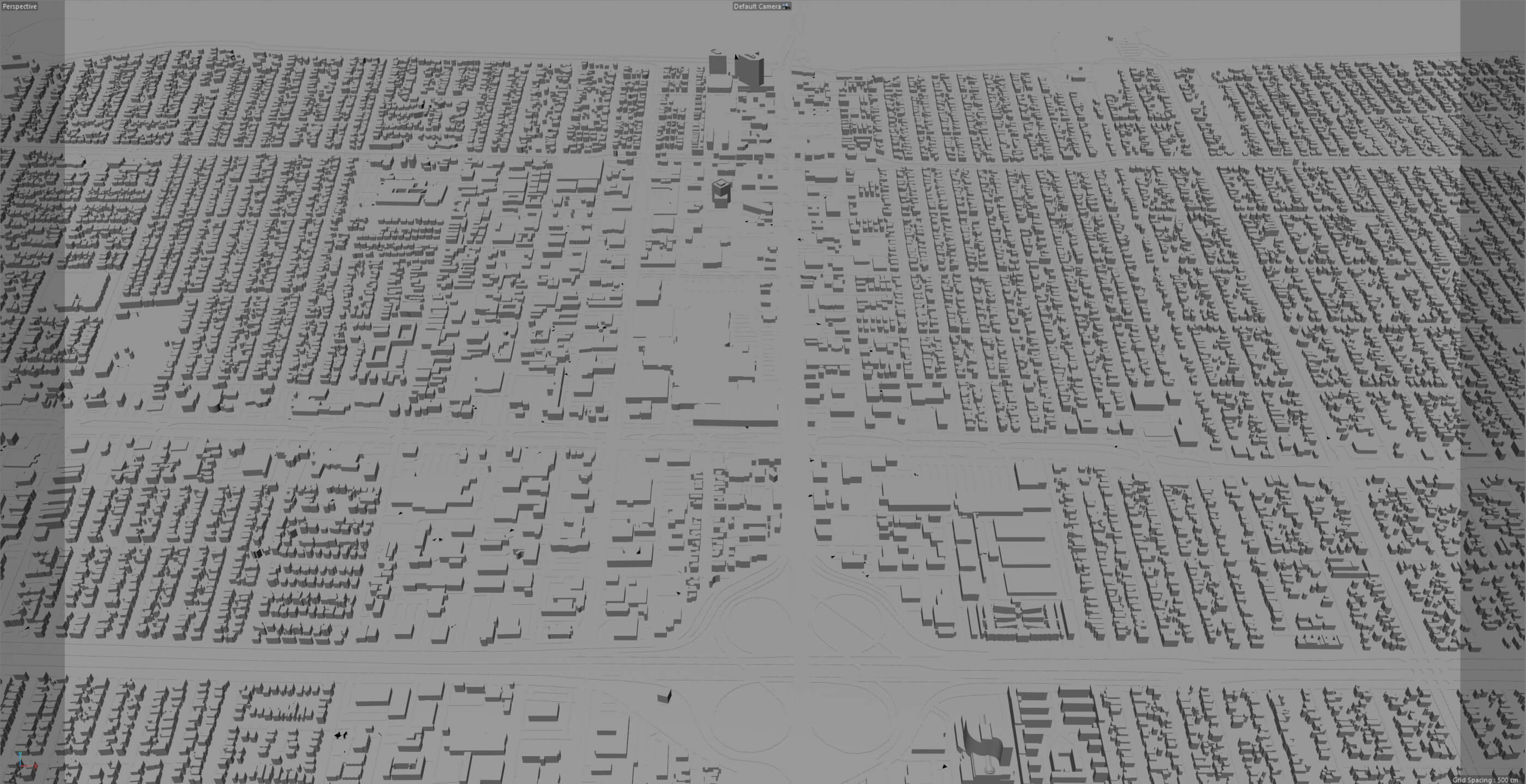 Metairie City Louisiana USA 3D Model 30km by 3dstudio