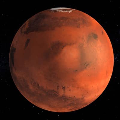 Mars 3D Model by 3dstudio