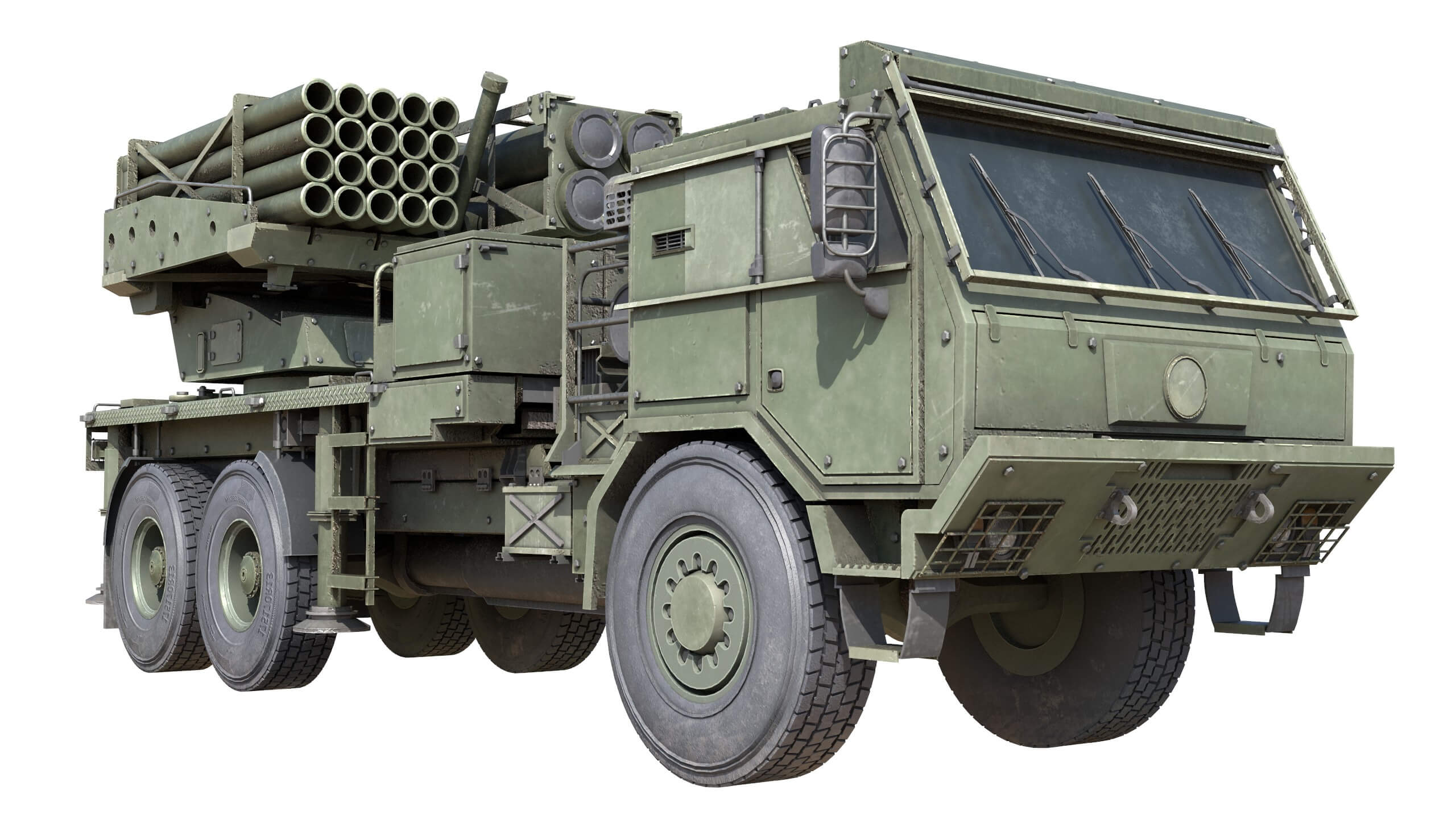 Puls Multiple Rocket Launcher - 3D Model by 3dstudio