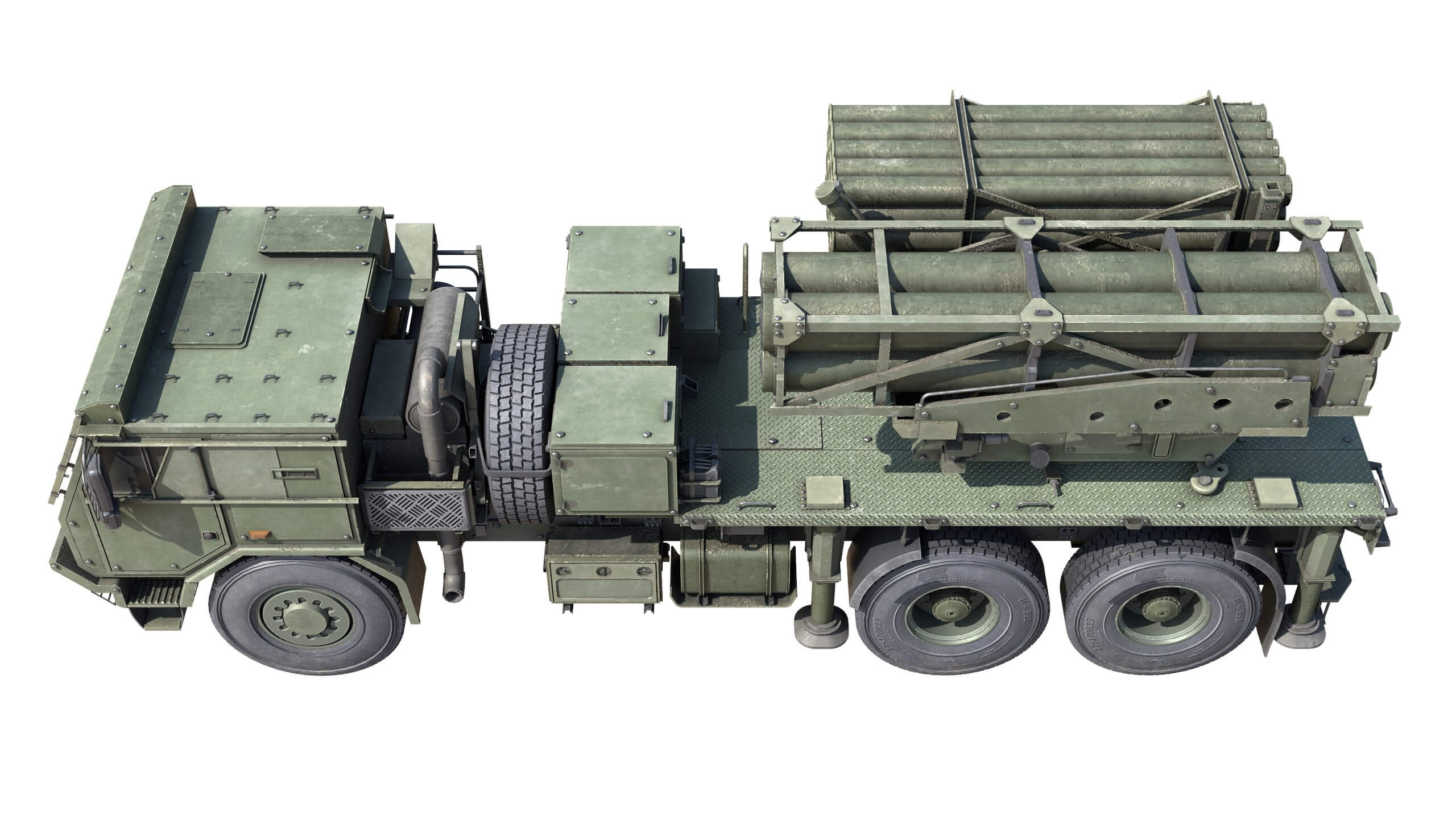 Puls Multiple Rocket Launcher - 3D Model by 3dstudio