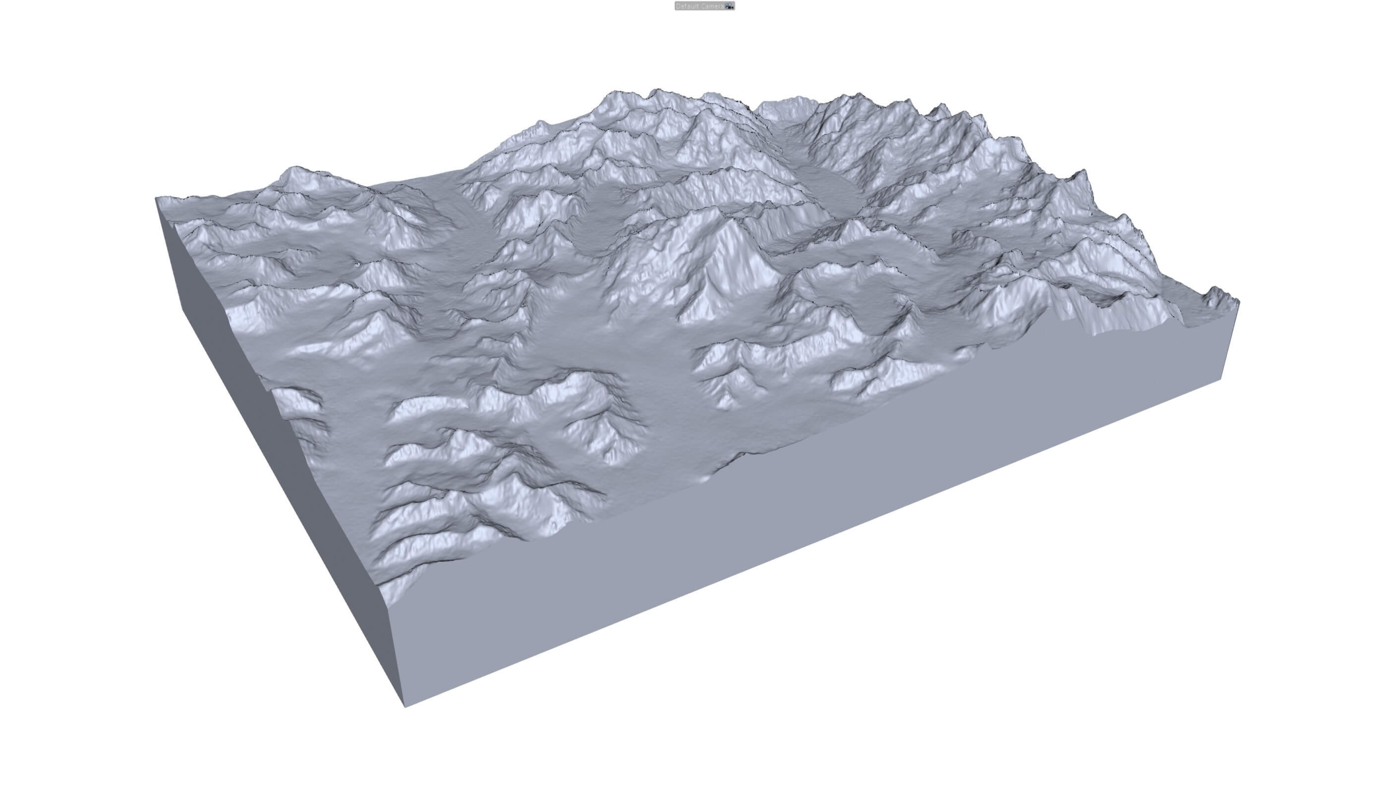 Saltoro Kangri Mountain Pakistan Terrain 3D Model by 3dstudio