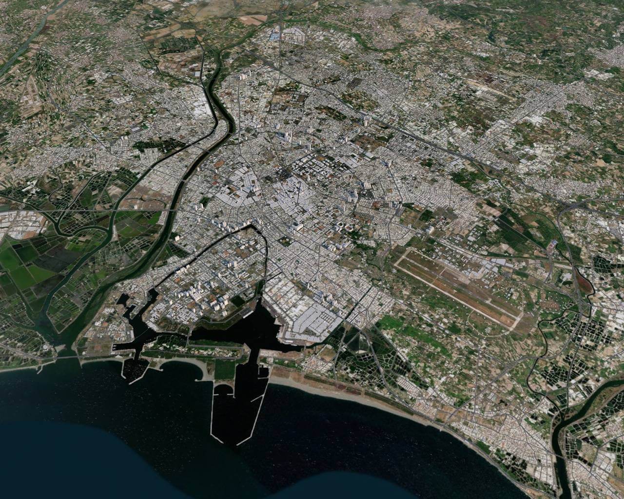 Tainan Taiwan - 3D Model by 3dstudio