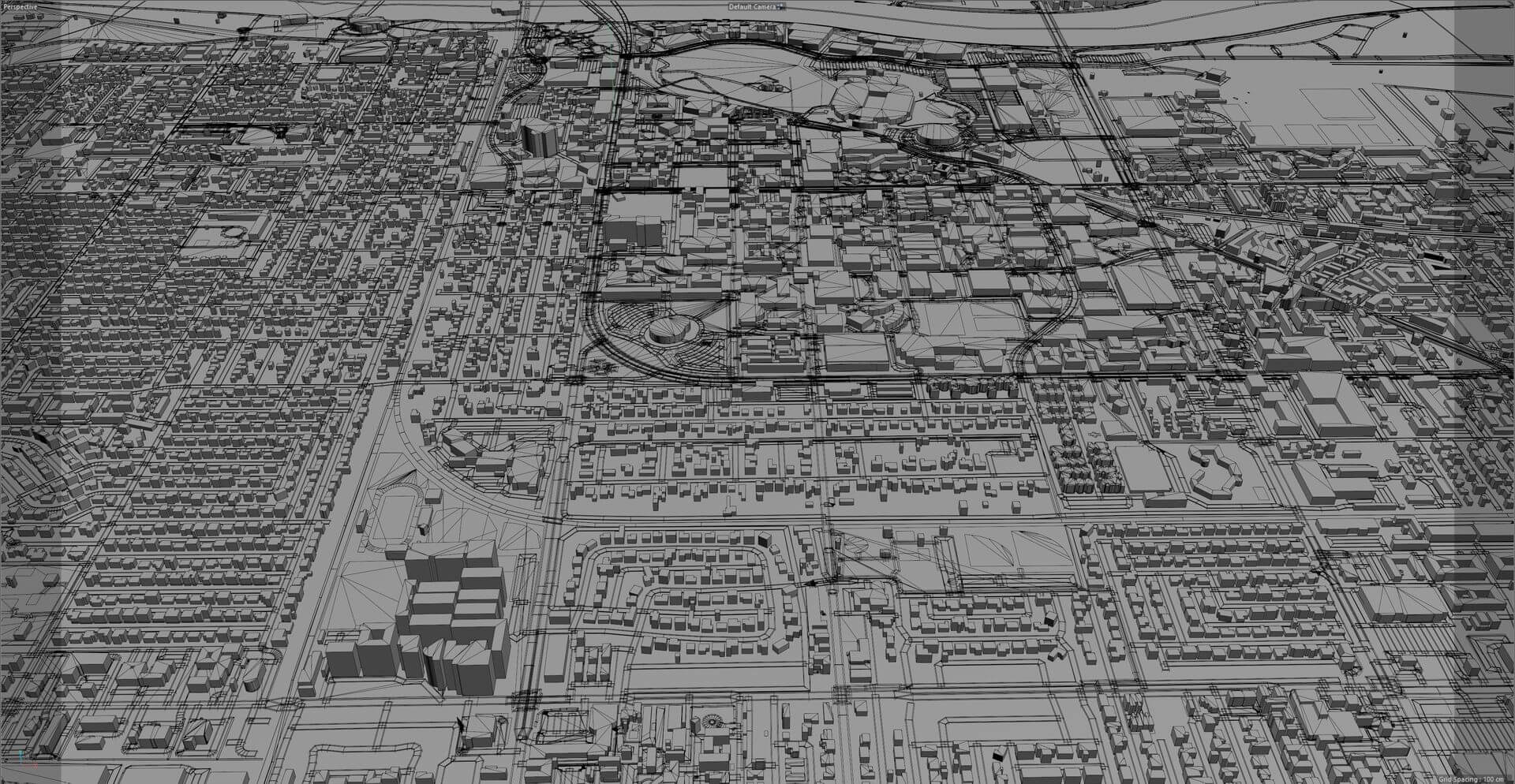 Tempe, Arizona USA 20km 3D Model by 3dstudio