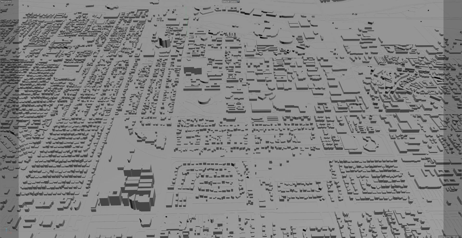 Tempe, Arizona USA 20km 3D Model by 3dstudio