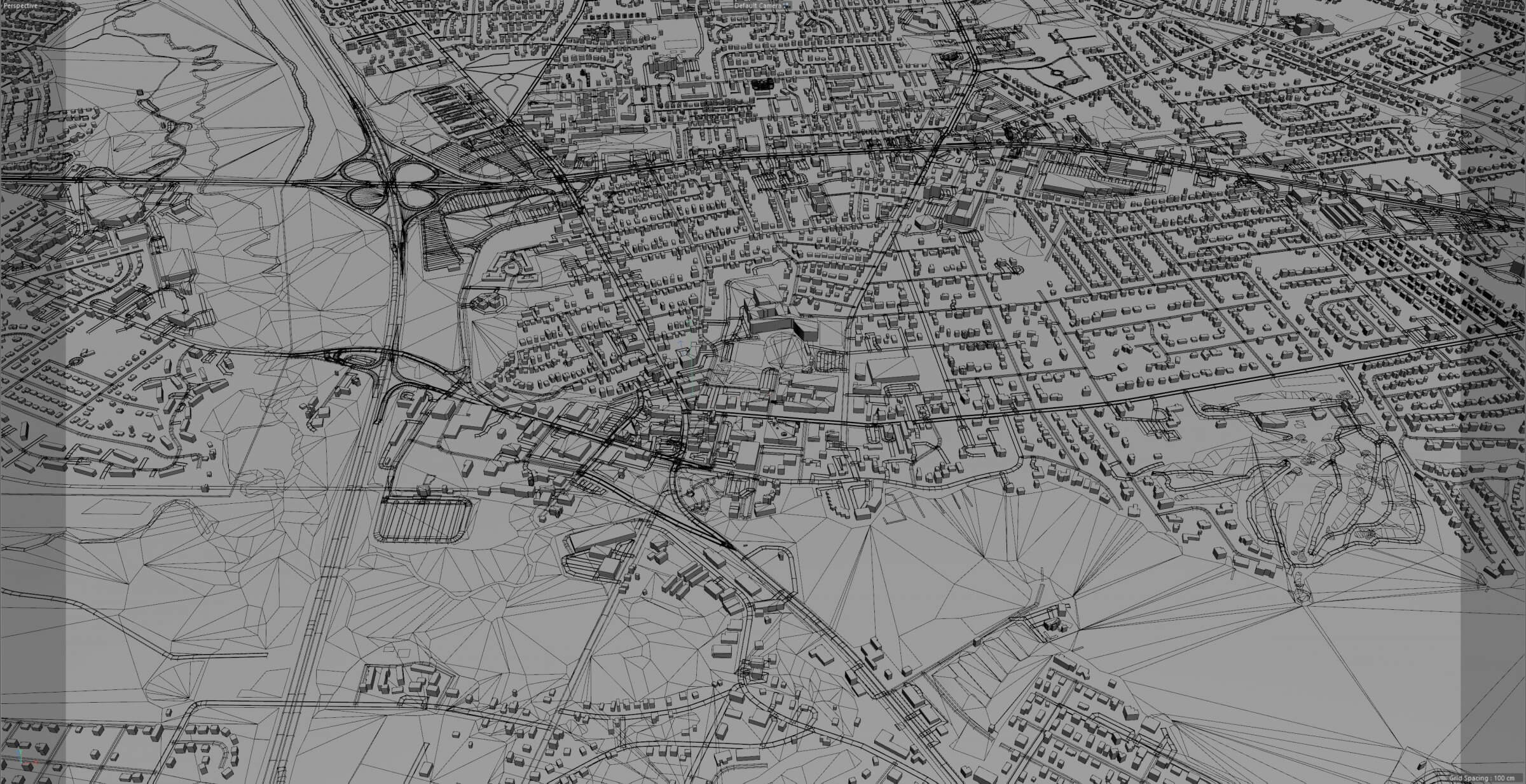 Toms River, New Jersey USA 60km 3D Model by 3dstudio