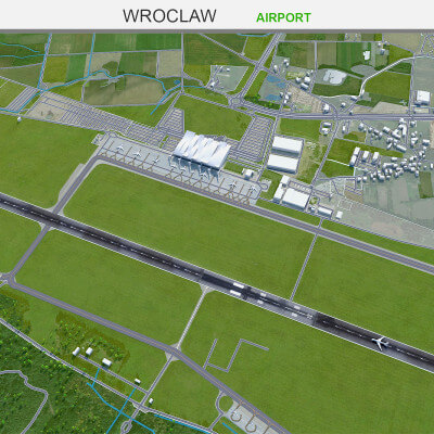 High Poly Models Maps Airports RenderHub