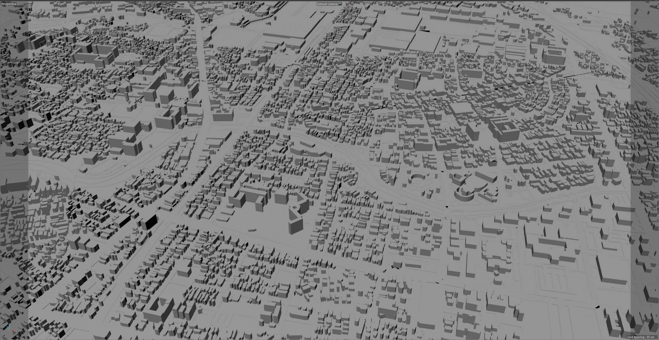 Zhubei City Hsinchu County Taiwan 3D Model 30km by 3dstudio