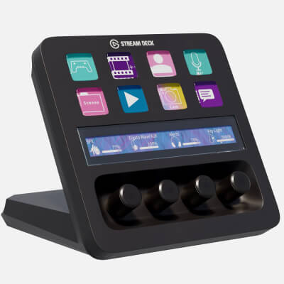 【美品】 Elgato Stream Deck + Stream Deck Scissor Keys | Precision 15-Key Control Pad | Elgato