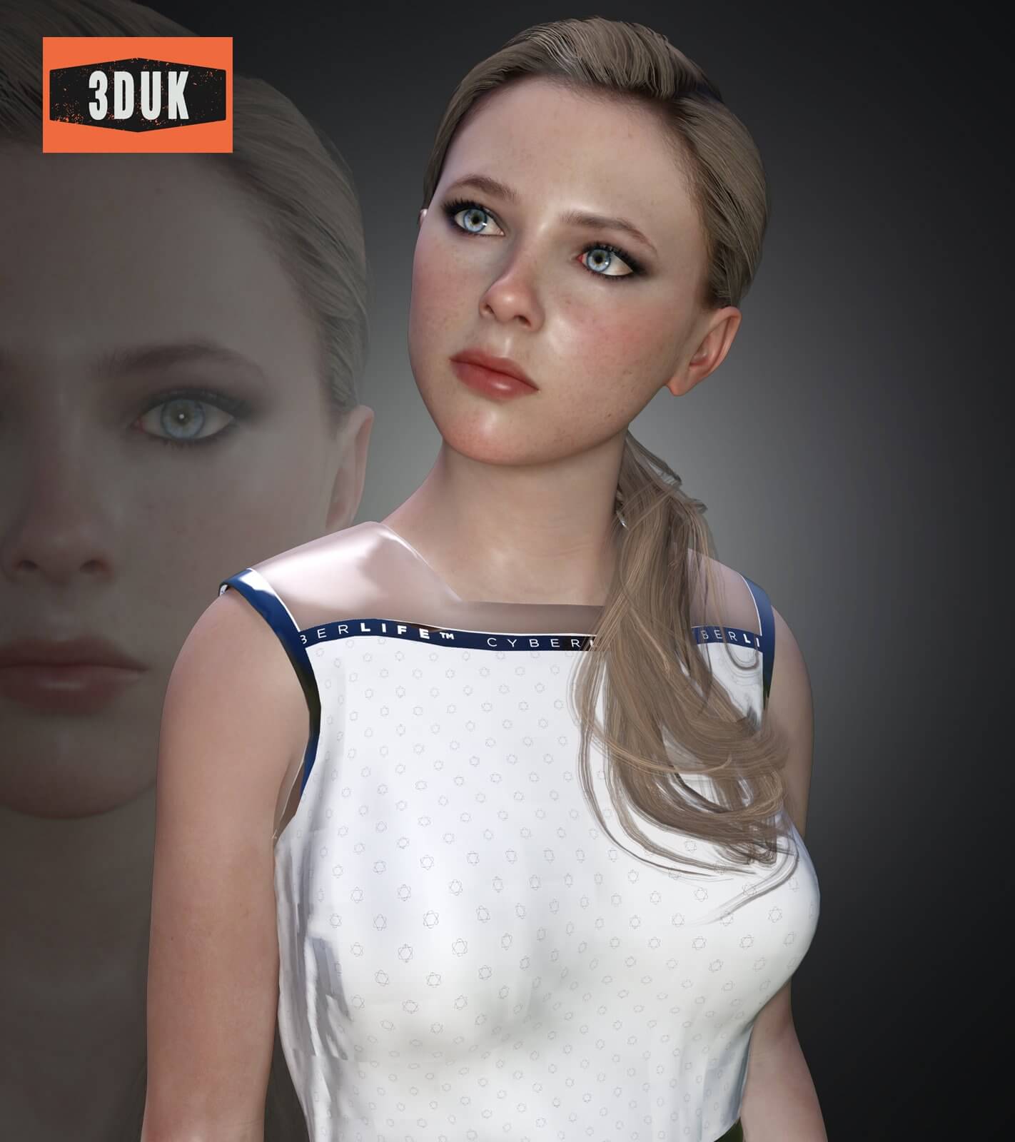 Chloe ST200 For G8F - Daz Content by 3DUK