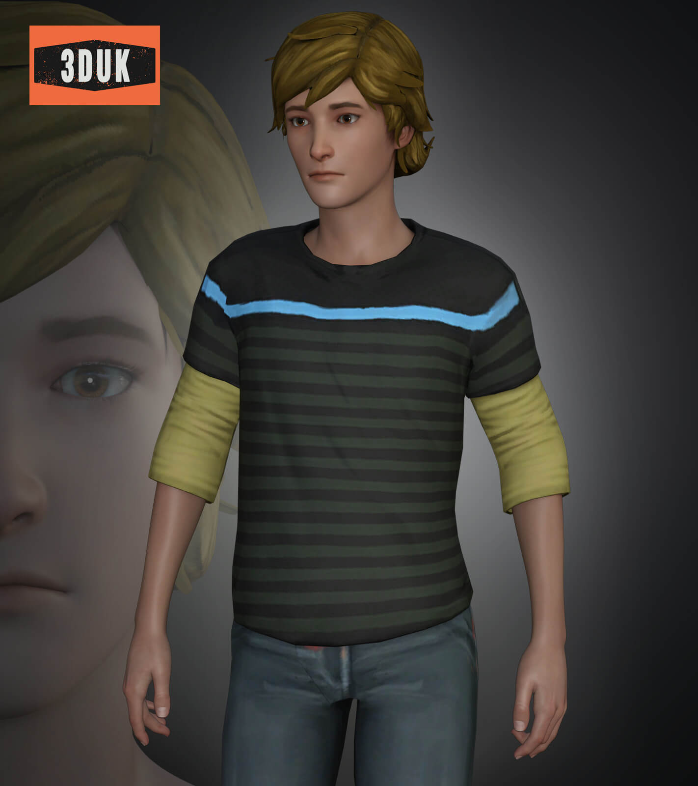 Life Is Strange Warren Graham For G8M Daz Content by 3DUK