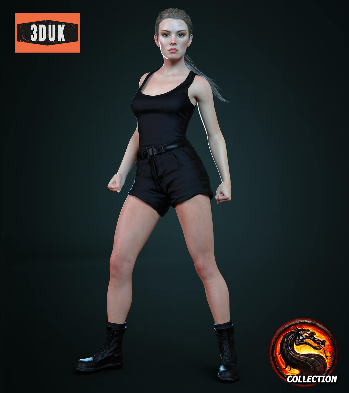 MK Sonya Blade Pack For G8F - Daz Content by 3DUK