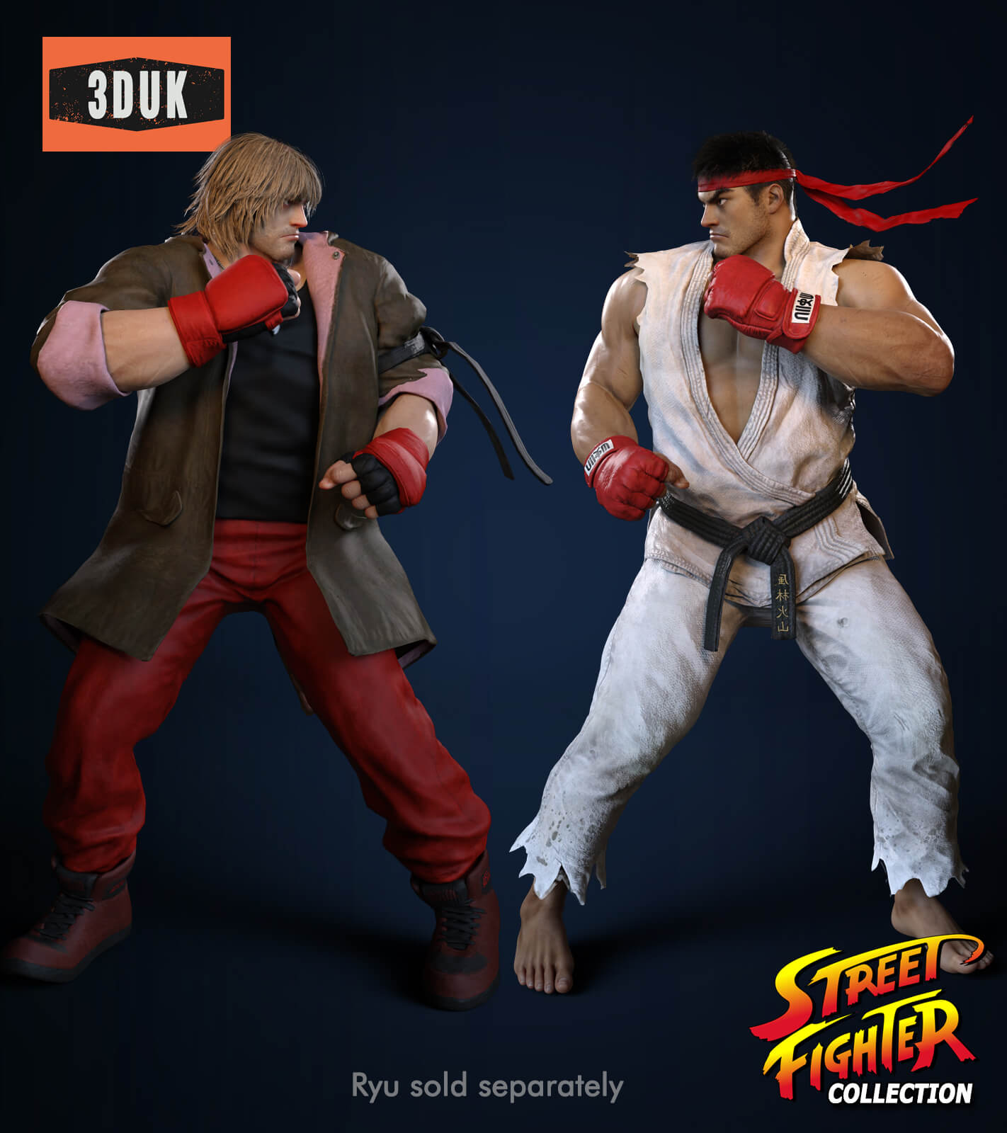SF6 Ken Masters For G8M - Daz Content by 3DUK