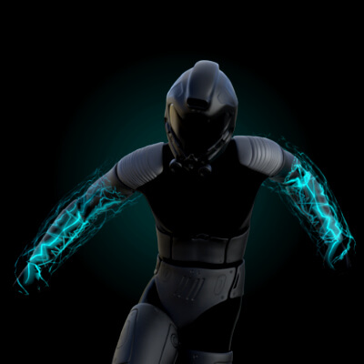 Energy Arms Effects Vfx
