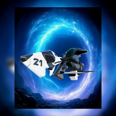 Sci-fi Racing Vehicle