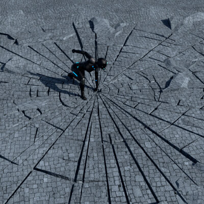 Shattered ground