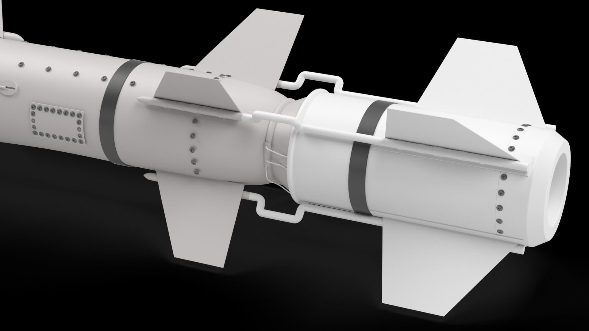 AGM UGM RGM 84 Harpoon Anti-Ship Missile 3D Model by 3dxin