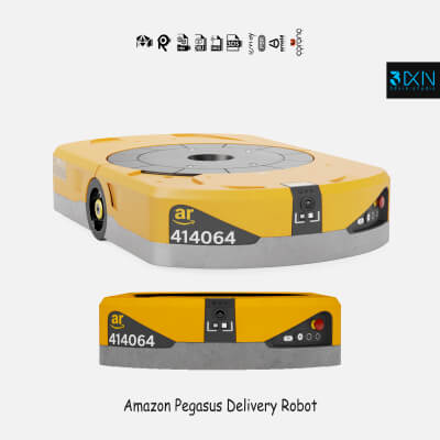 Amazon Pegasus Delivery Robot