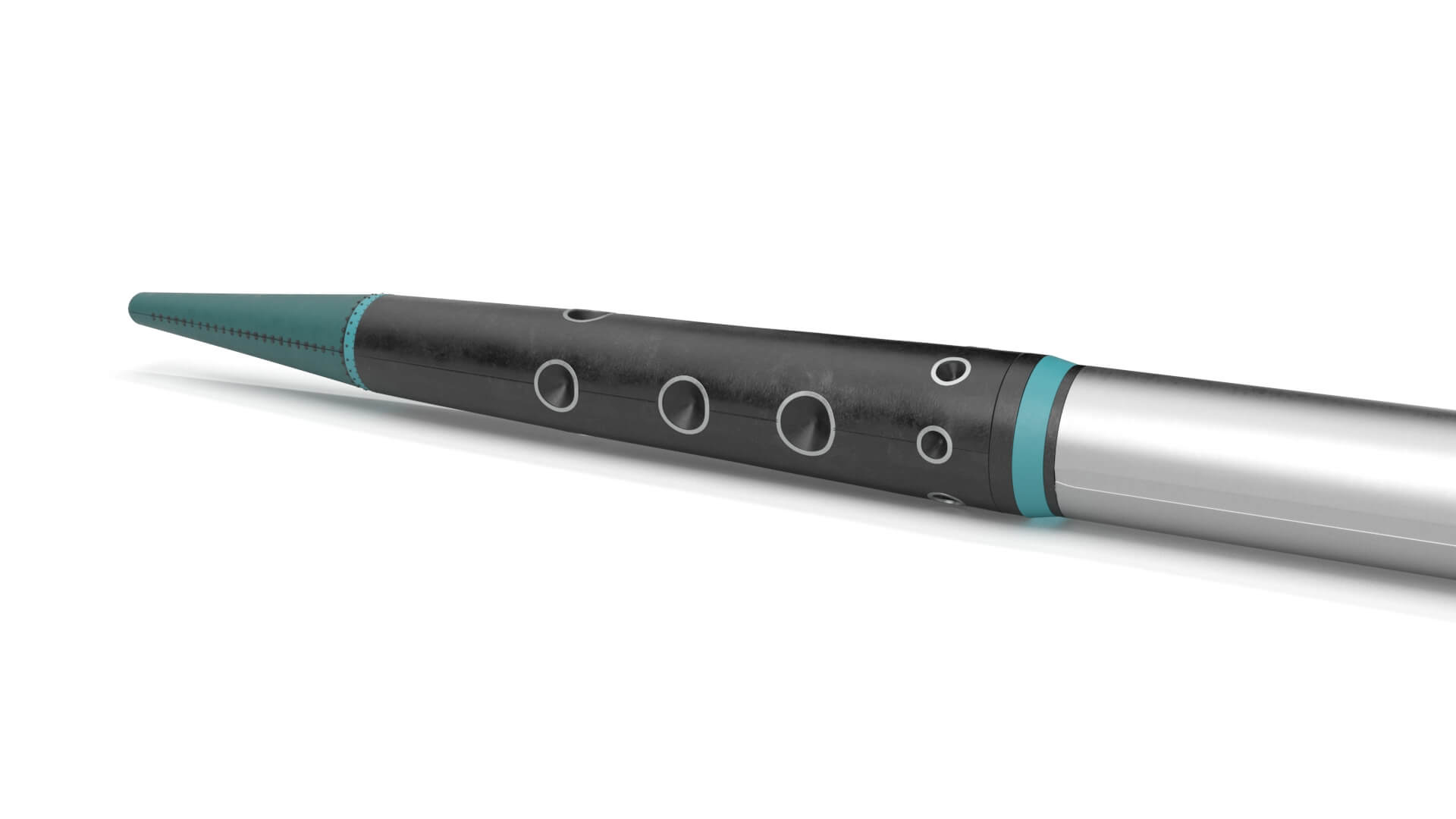 AntiBallistic Defense Missile 3D Model by 3dxin