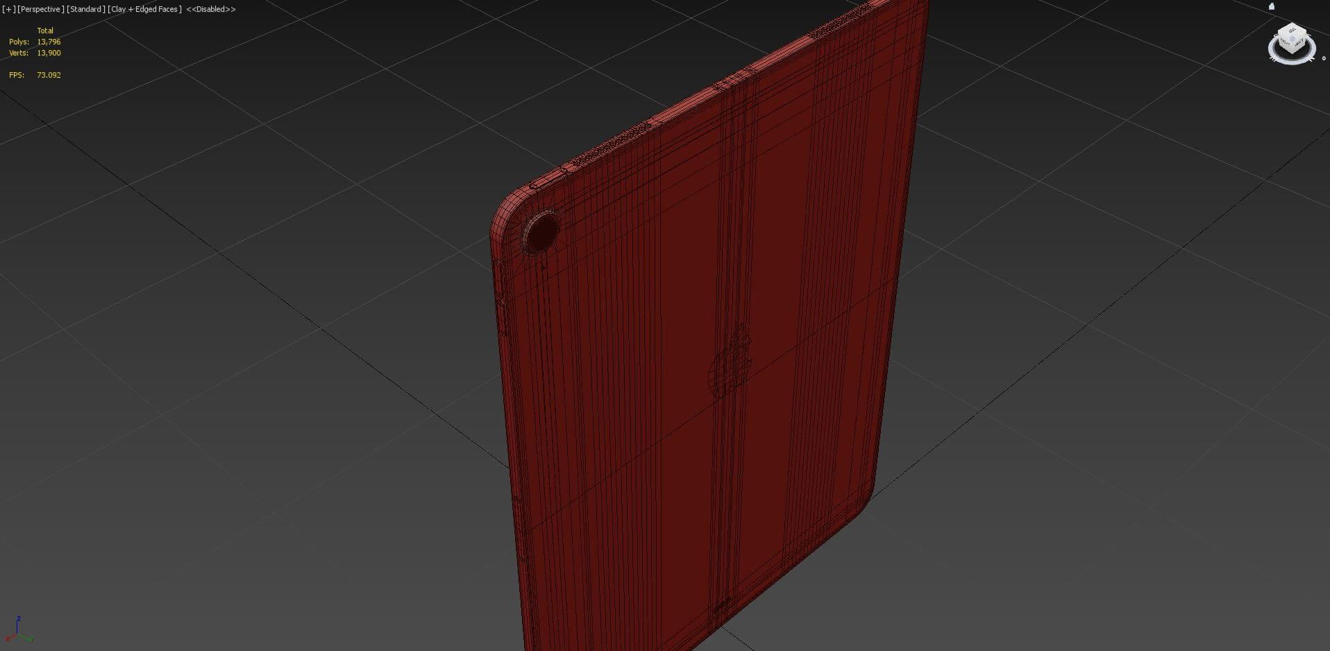 Apple iPad Air 4 Green Color 3D Model by 3dxin