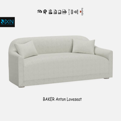 Baker Anton Loveseat
