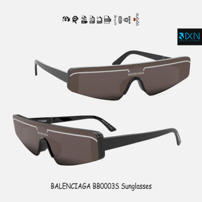 Balenciaga BB0003S Sunglasses