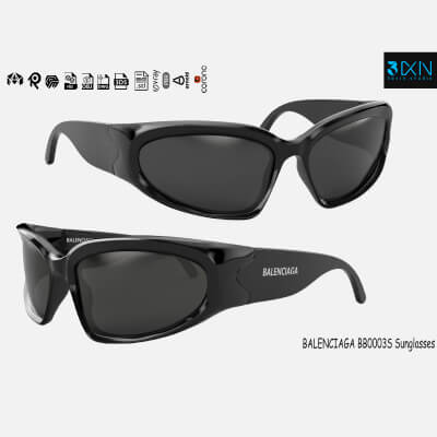 Balenciaga BB0003S Sunglasses