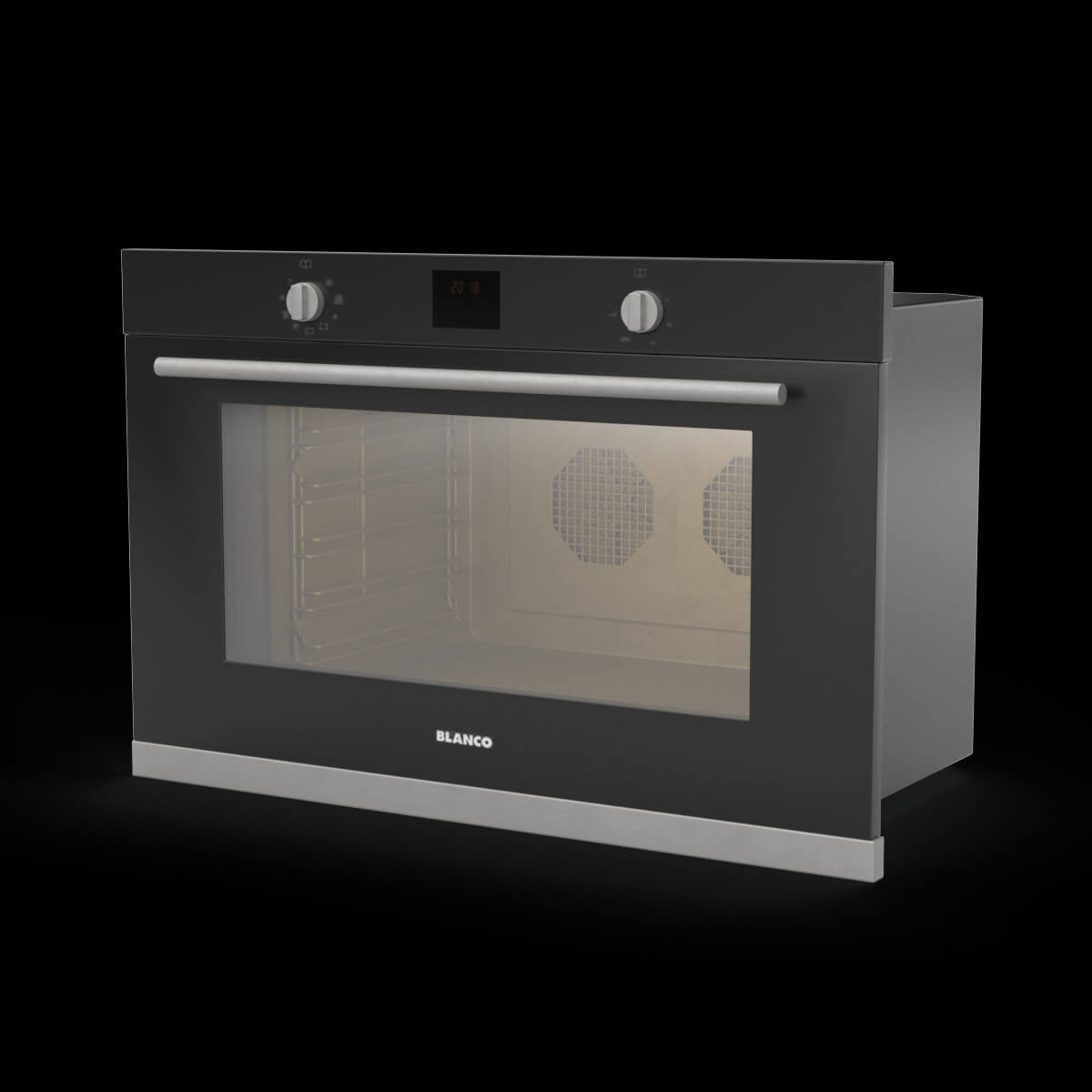 Blanco 90cm Electric Oven Bose900X 3D Model by 3dxin