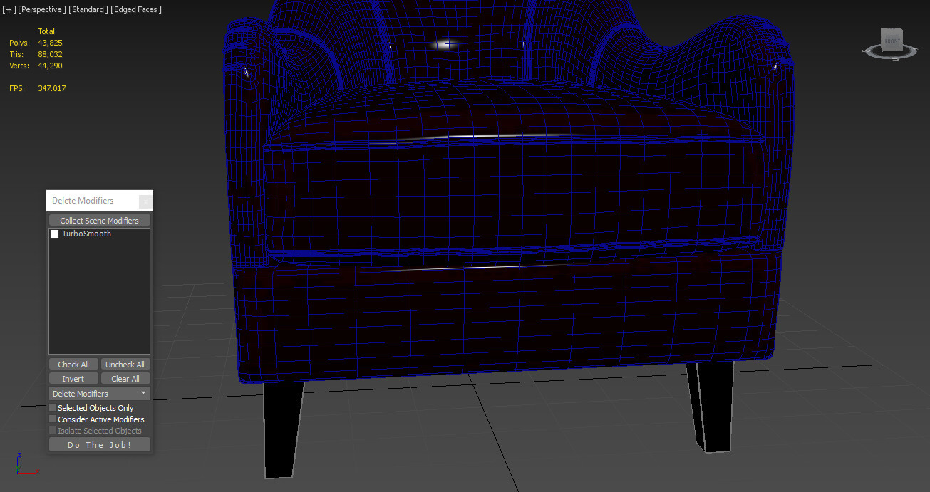 Christopher Knight Home Quentin Sofa Chair 3D Model by 3dxin