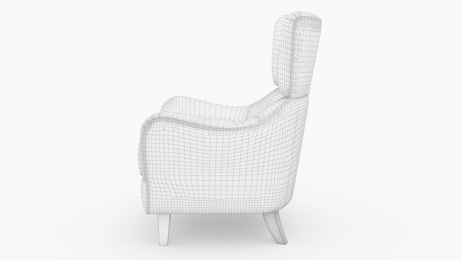 Christopher Knight Home Quentin Sofa Chair 3D Model by 3dxin