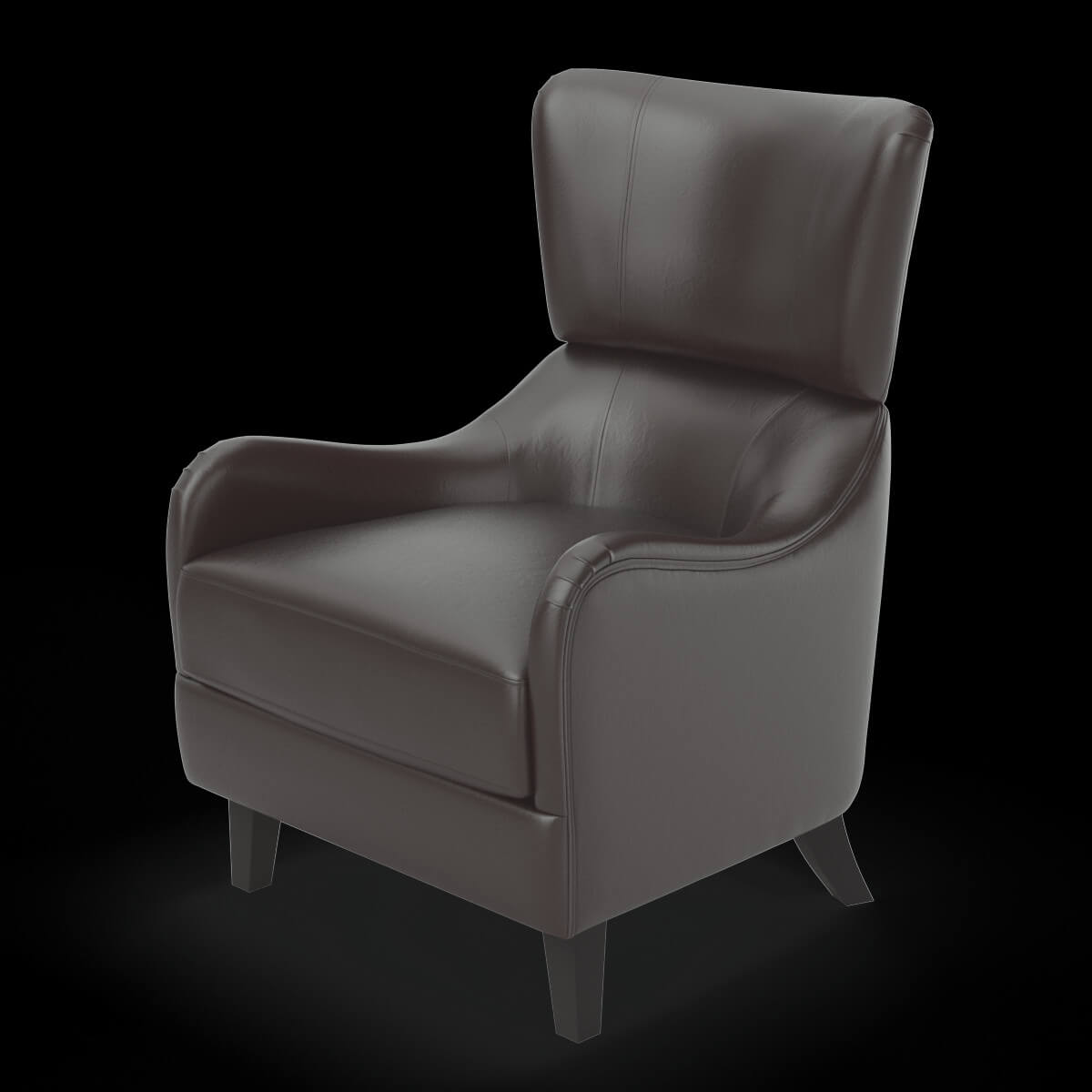Christopher Knight Home Quentin Sofa Chair 3D Model by 3dxin