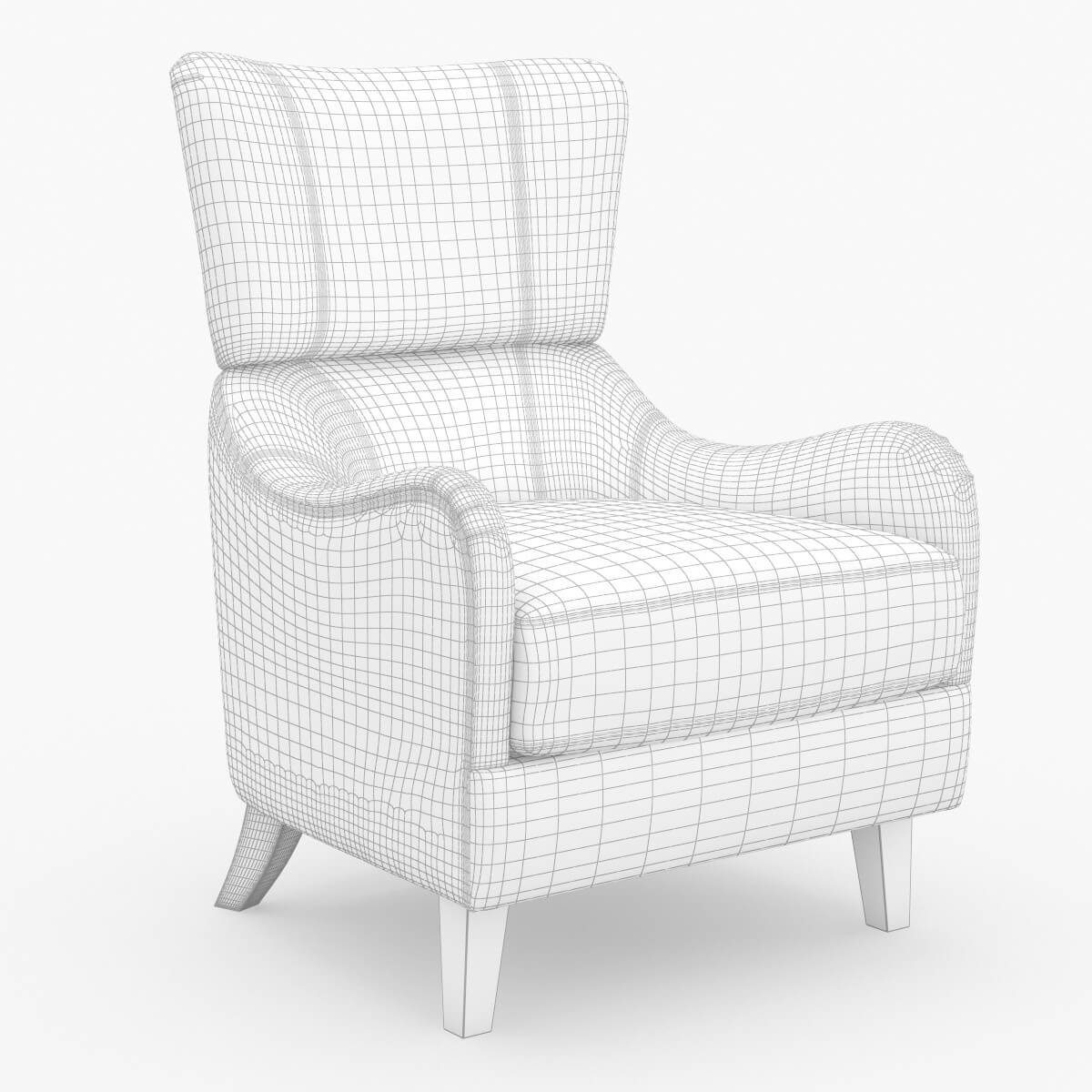 Christopher Knight Home Quentin Sofa Chair 3D Model by 3dxin